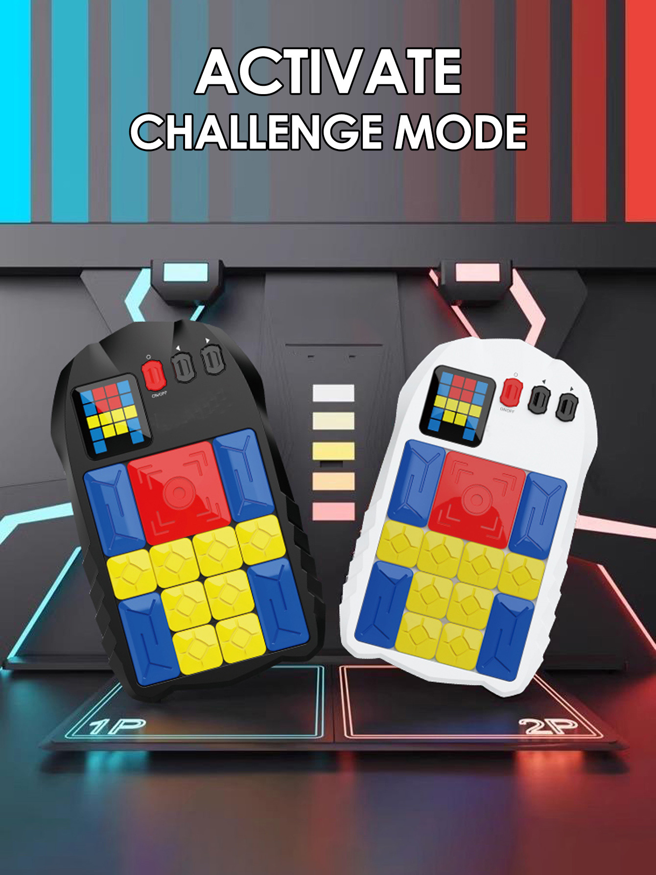 Kids Toys Under 500 - 500+ Levels Huarong Road Magnetisches Saugblock-Schiebepuzzle,