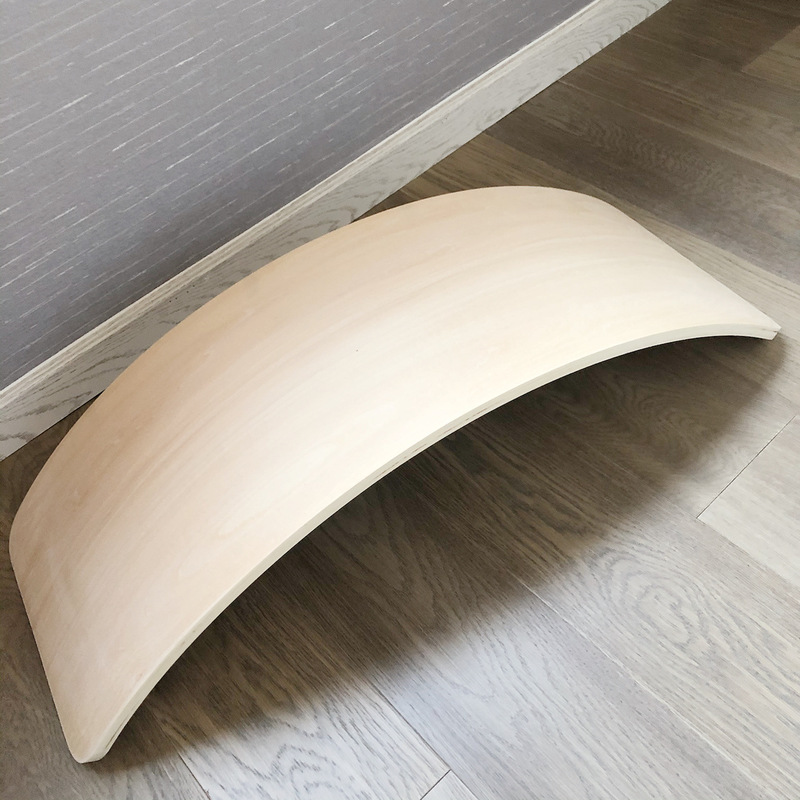 Kids Yoga Toys - Holz-Balanceboard für Kinder, Sensorisches Training, Yoga-Schaukel,