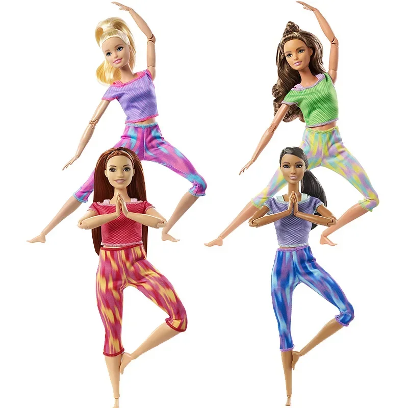 Kids Yoga Toys - 100% original Barbie Gemacht Zu Bewegen