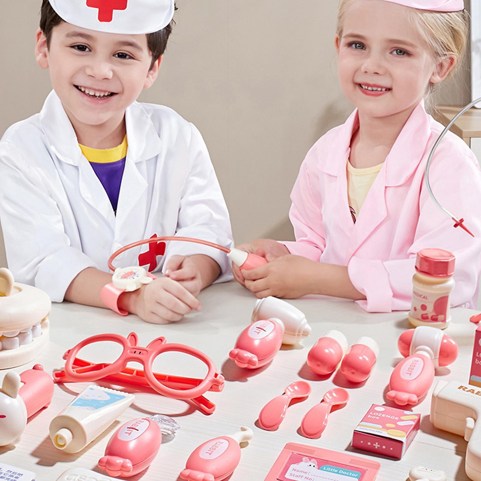 Kids Toys Doctor Set - Arzt-Spielzeug für Kinder Krankenhaus-Rollenspielzeug mit Ton