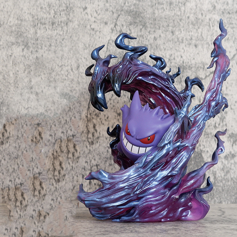 Kids Toys Doll - 19cm Anime Pokemon Gengar Kampfversion PVC-Actionfigur