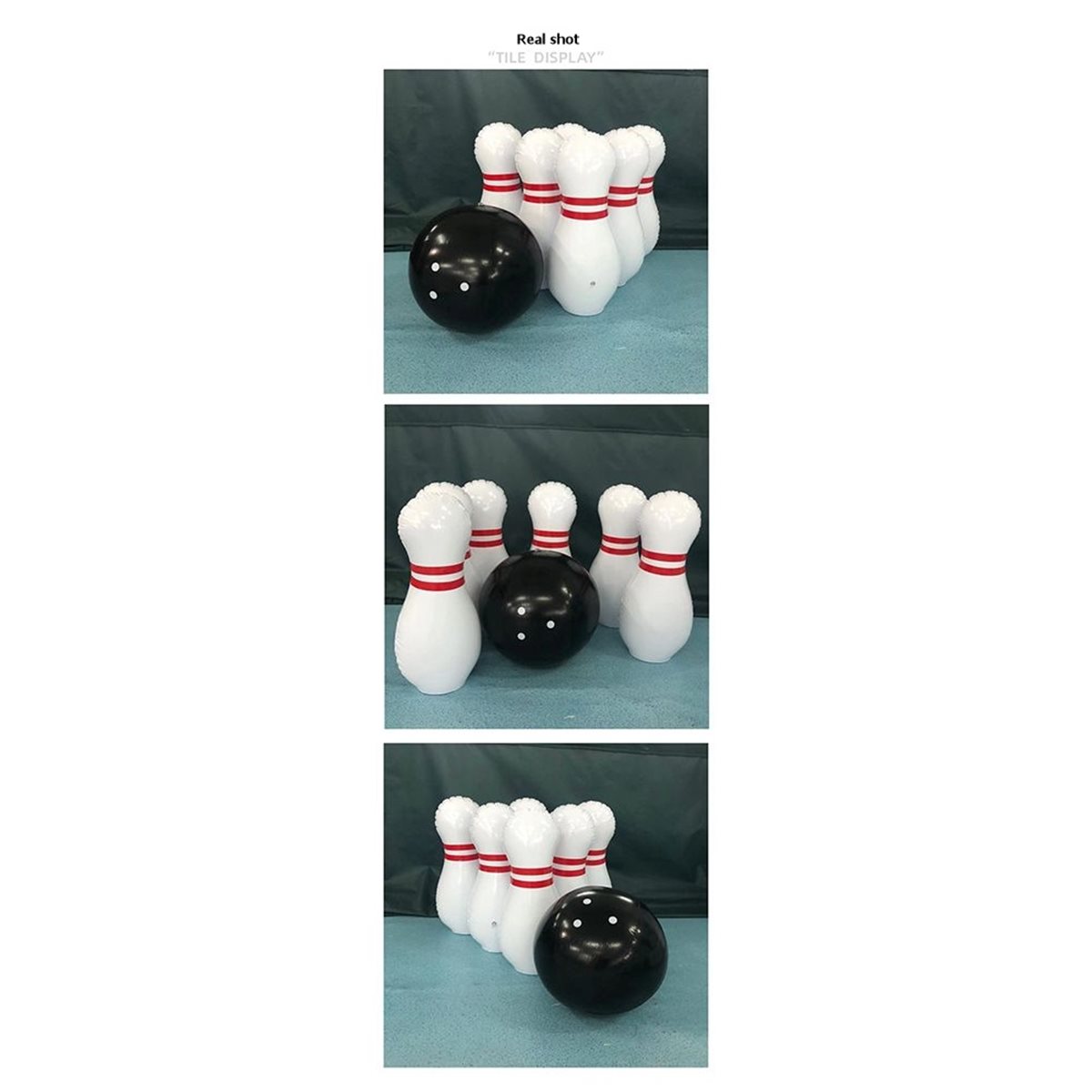Kids Yard Toys - THANKYOU 1 Set Riesiges Aufblasbares Bowling-Set