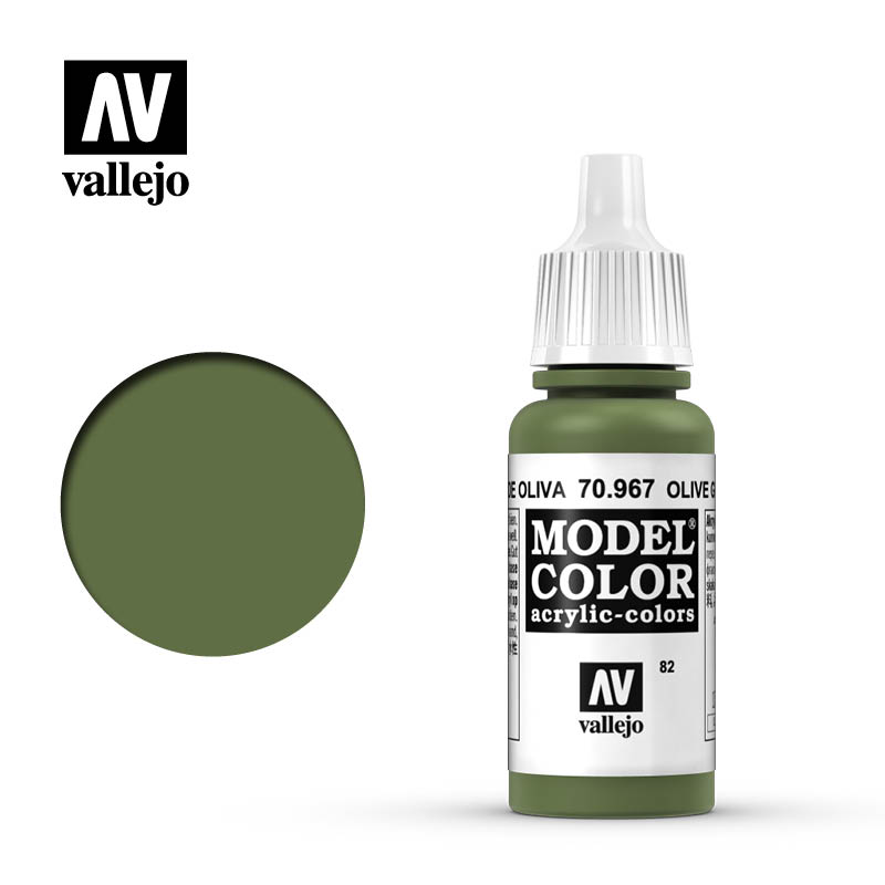 Tamiya Model Paint Set - Vallejo Acrylfarben Av Spanien 70967 082Verde