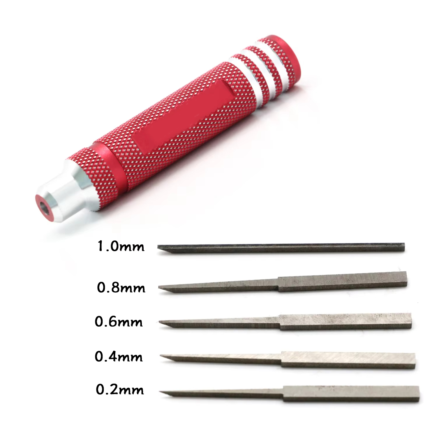 Tamiya Model Paint Set - Prime Model Scriber mit Klinge, Harz-Schnitzwerkzeug,