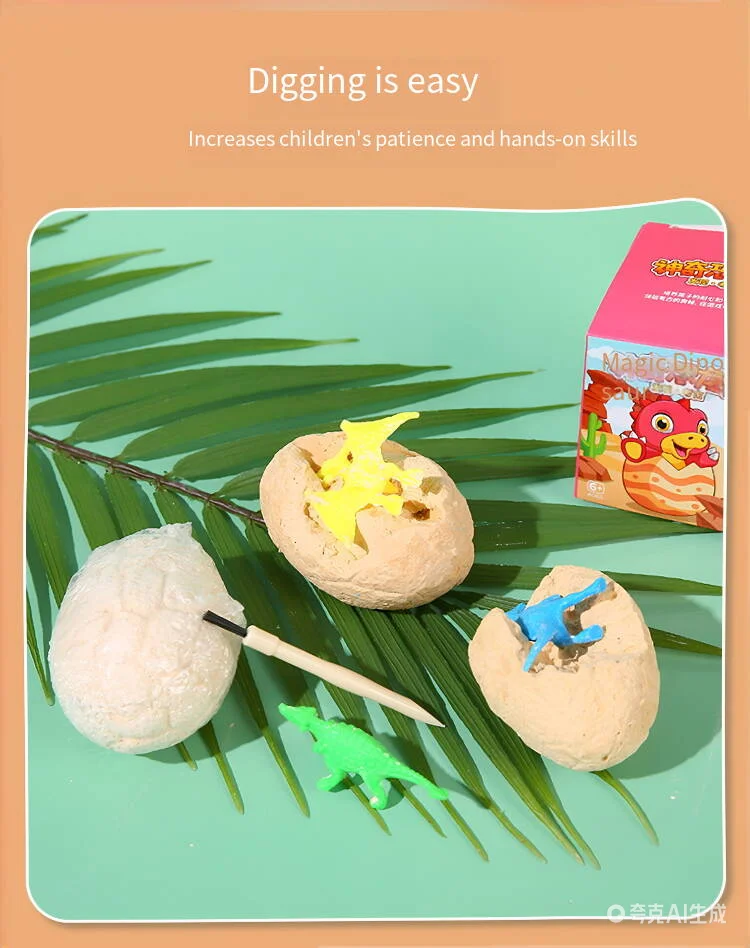 Dinosaurier-Ei-Ausgrabungsset, – Dinosaur Figurine Set Bewertung und Preis