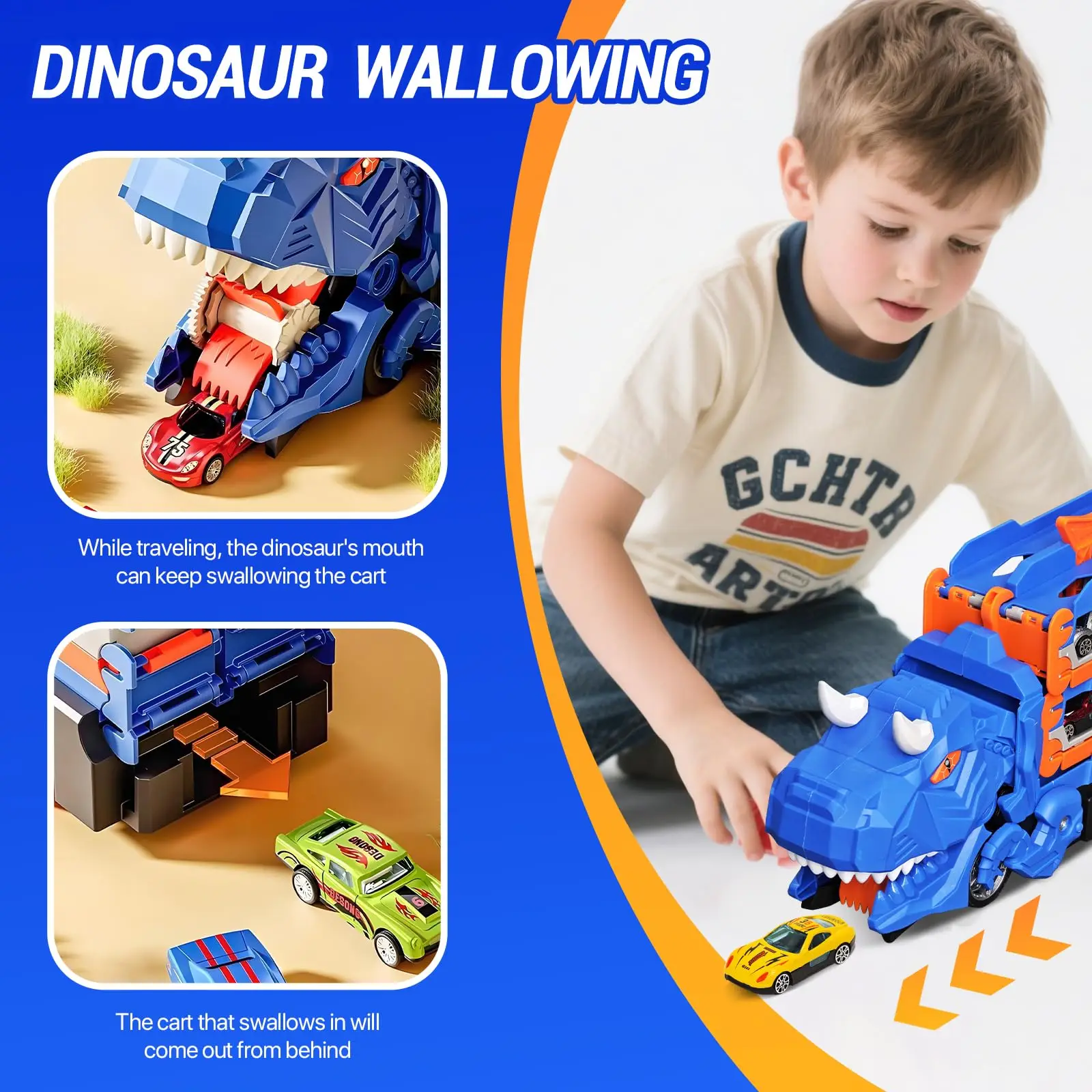 Dinosaurier-Transportwagen, Sp – Dinosaur Figurine Set Bewertung und Preis