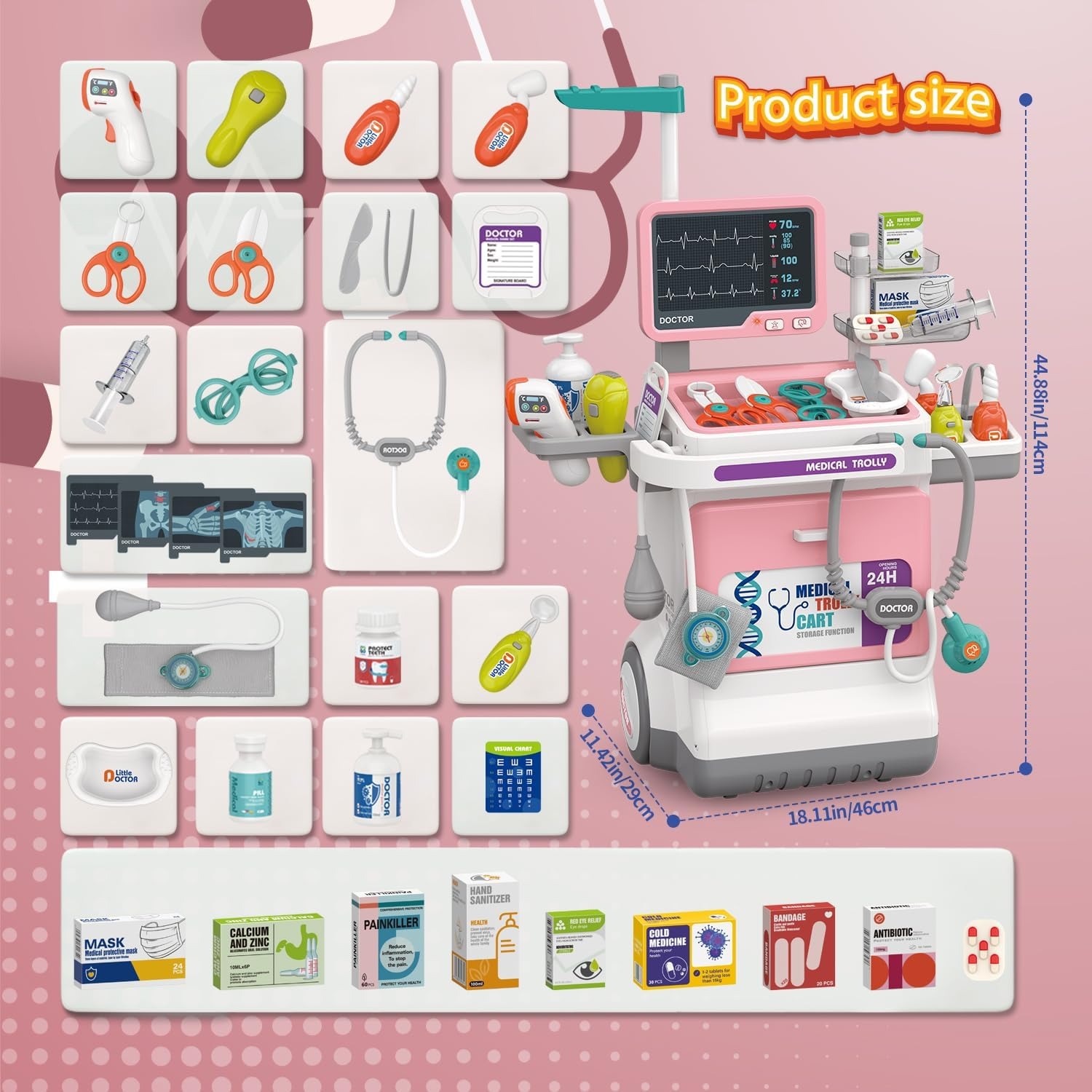 Deluxe Kinder-Arztkoffer Spiel – Kids Toys Doctor Set Bewertung und Preis