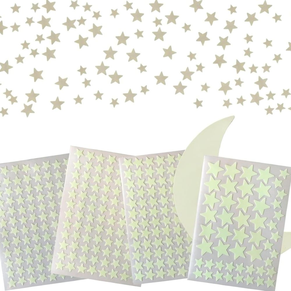 Leuchtende Stern- und Mond-Wan – Glow In Dark Stars Bewertung und Preis