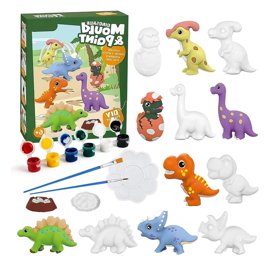 Kunst- und Bastelset, Malset,  – Dinosaur Figurine Set Bewertung und Preis
