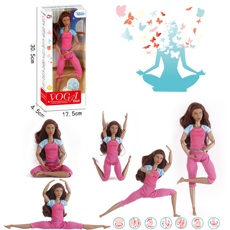 Puppe Yoga Sport Figur Mini Tr – Kids Yoga Toys Bewertung und Preis