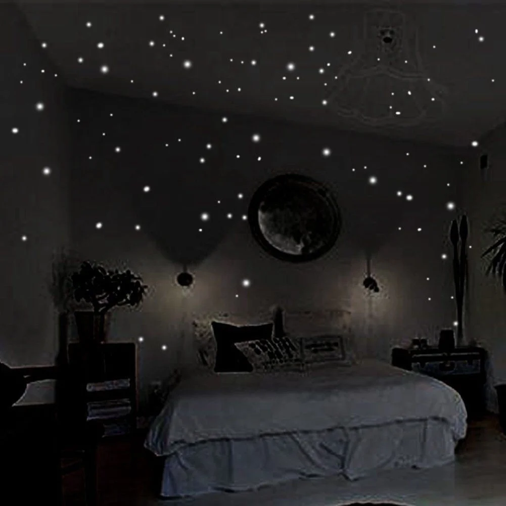 407-teilige Wandaufkleber, Wan – Glow In Dark Stars Bewertung und Preis