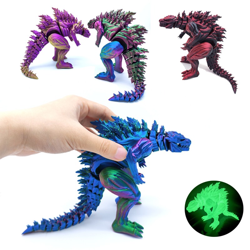 3D-gedruckte Muskel-Dinosaurie – Dinosaur Figurine Set Bewertung und Preis