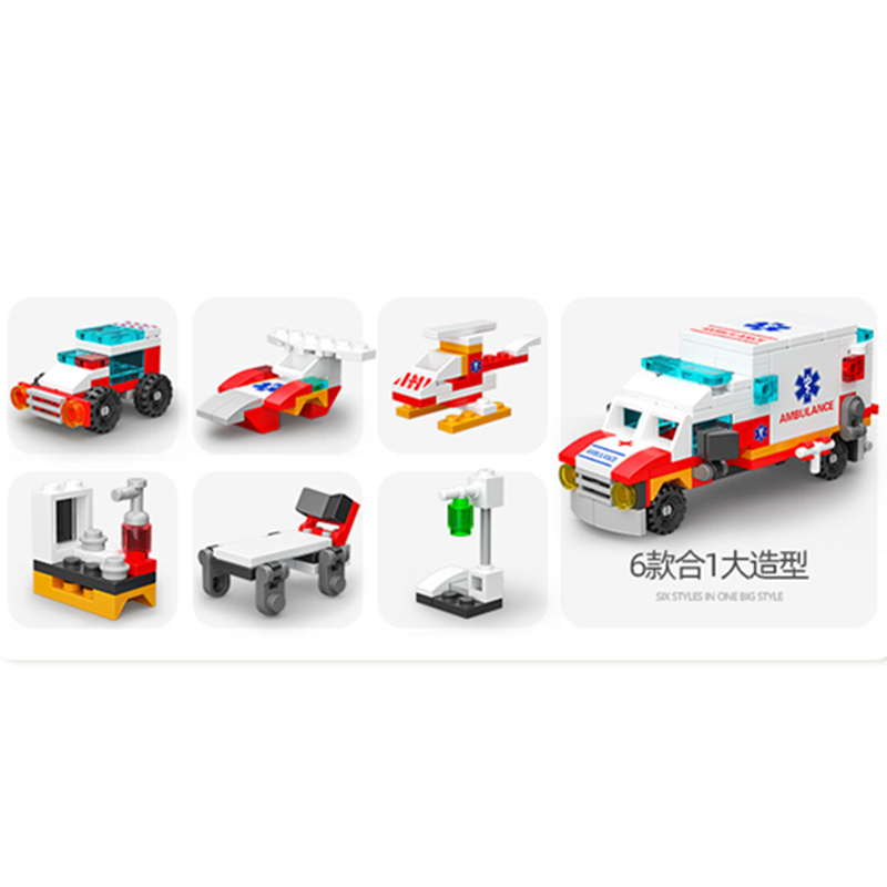 6in1 NEUE Krankenwagen Escort  – Kids Toys Doctor Set Bewertung und Preis