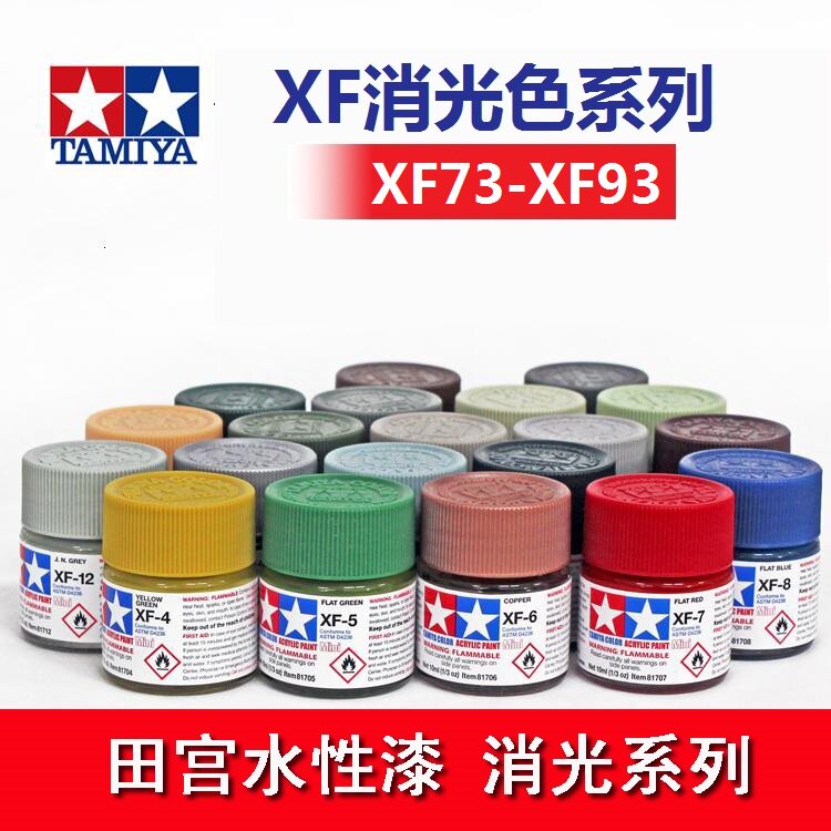 Wasserbasierte Farbe TAMIYA 81 – Tamiya Model Paint Set Bewertung und Preis