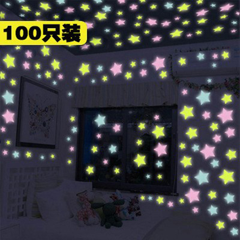100 Stück leuchtende 3D-Sterna – Glow In Dark Stars Bewertung und Preis
