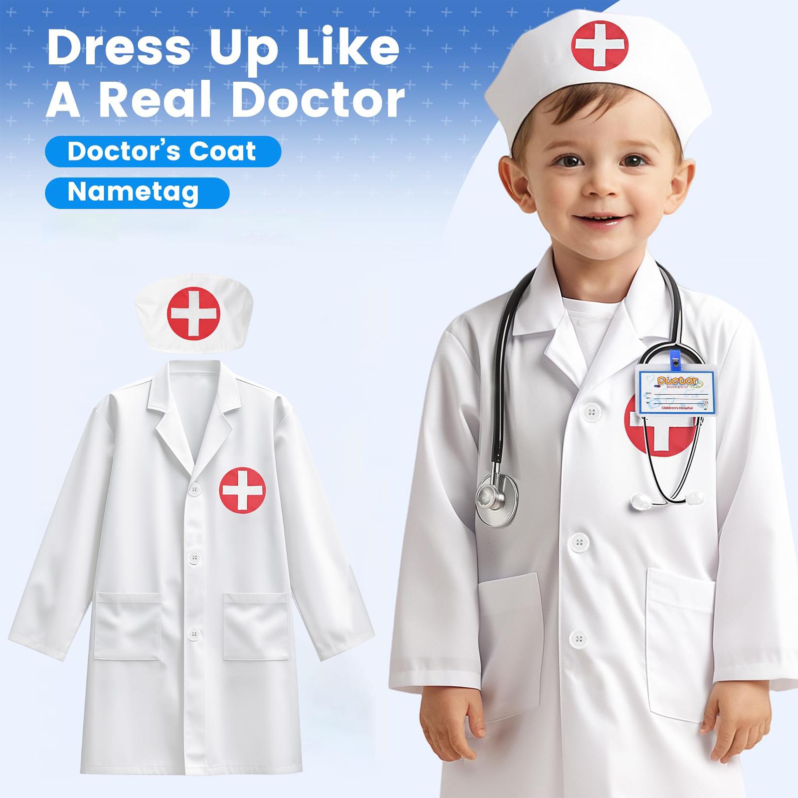 Kinder-Doktoroutfit Kinderkost – Kids Toys Doctor Set Bewertung und Preis