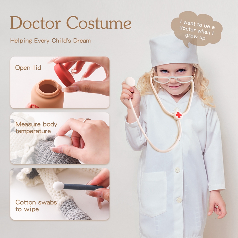 Arztspielzeug, vorgeben, Silik – Kids Toys Doctor Set Bewertung und Preis
