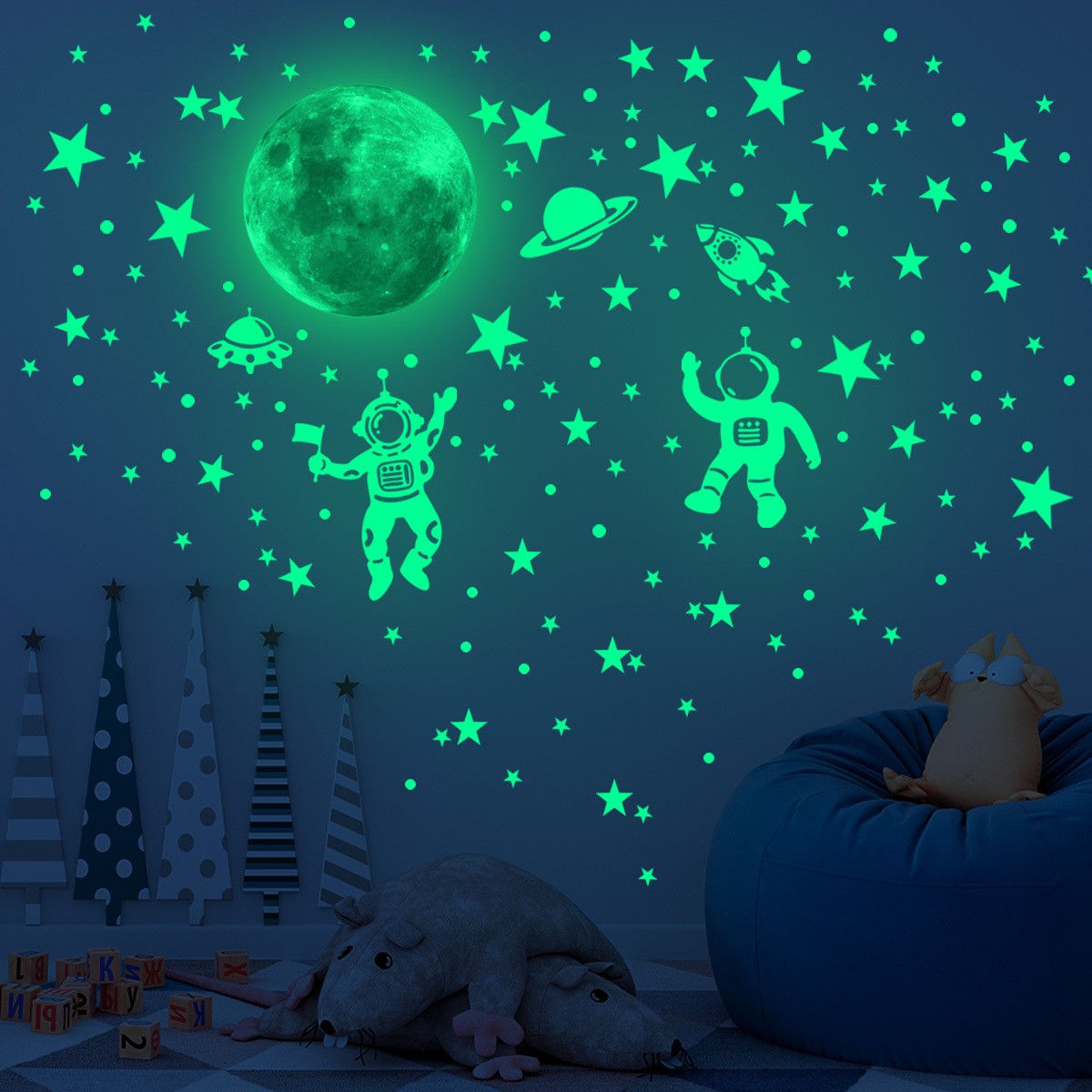 Leuchtende Monds terne Wanda u – Glow In Dark Stars Bewertung und Preis