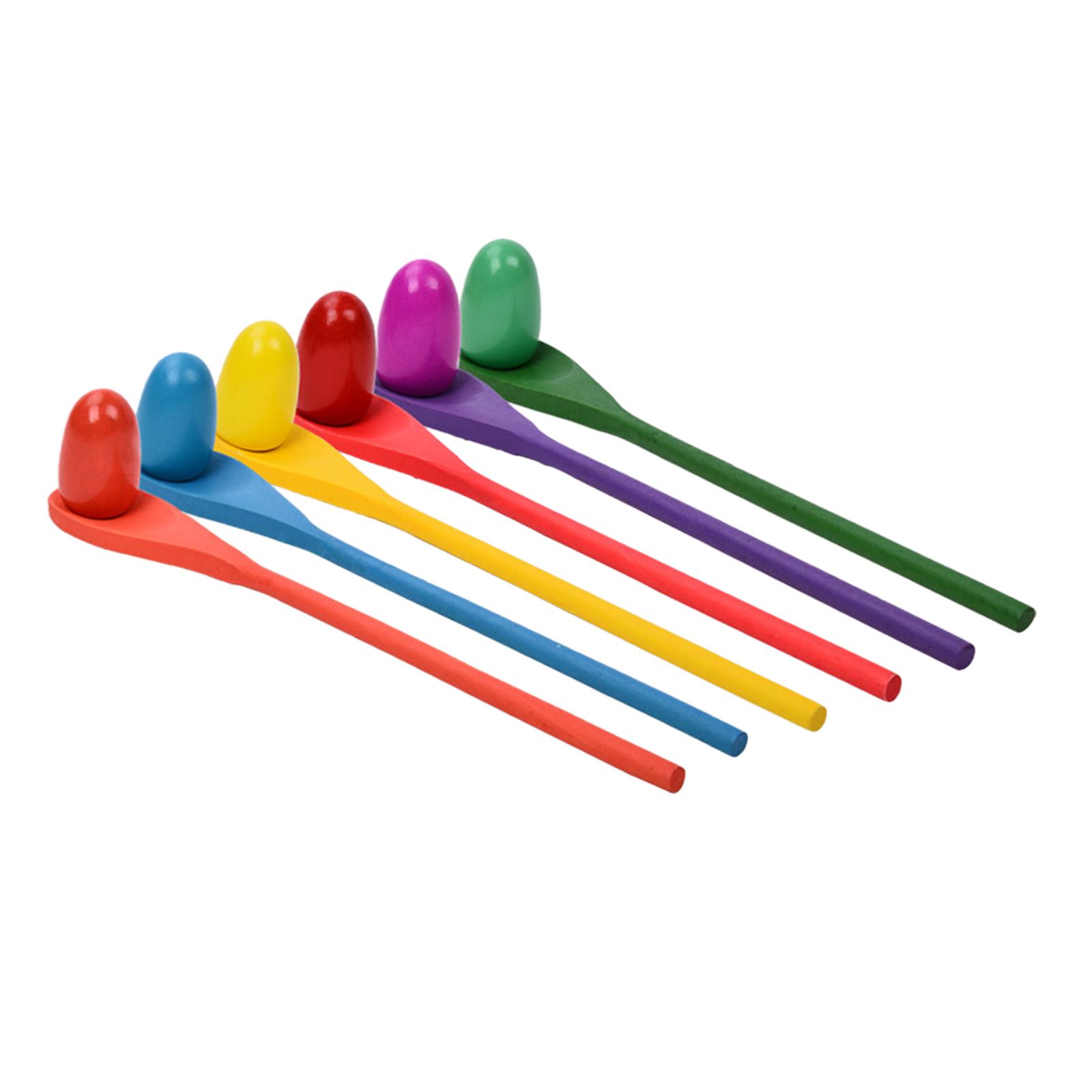 6-teiliges Eierlöffel-Rennspie – Kids Yard Toys Bewertung und Preis