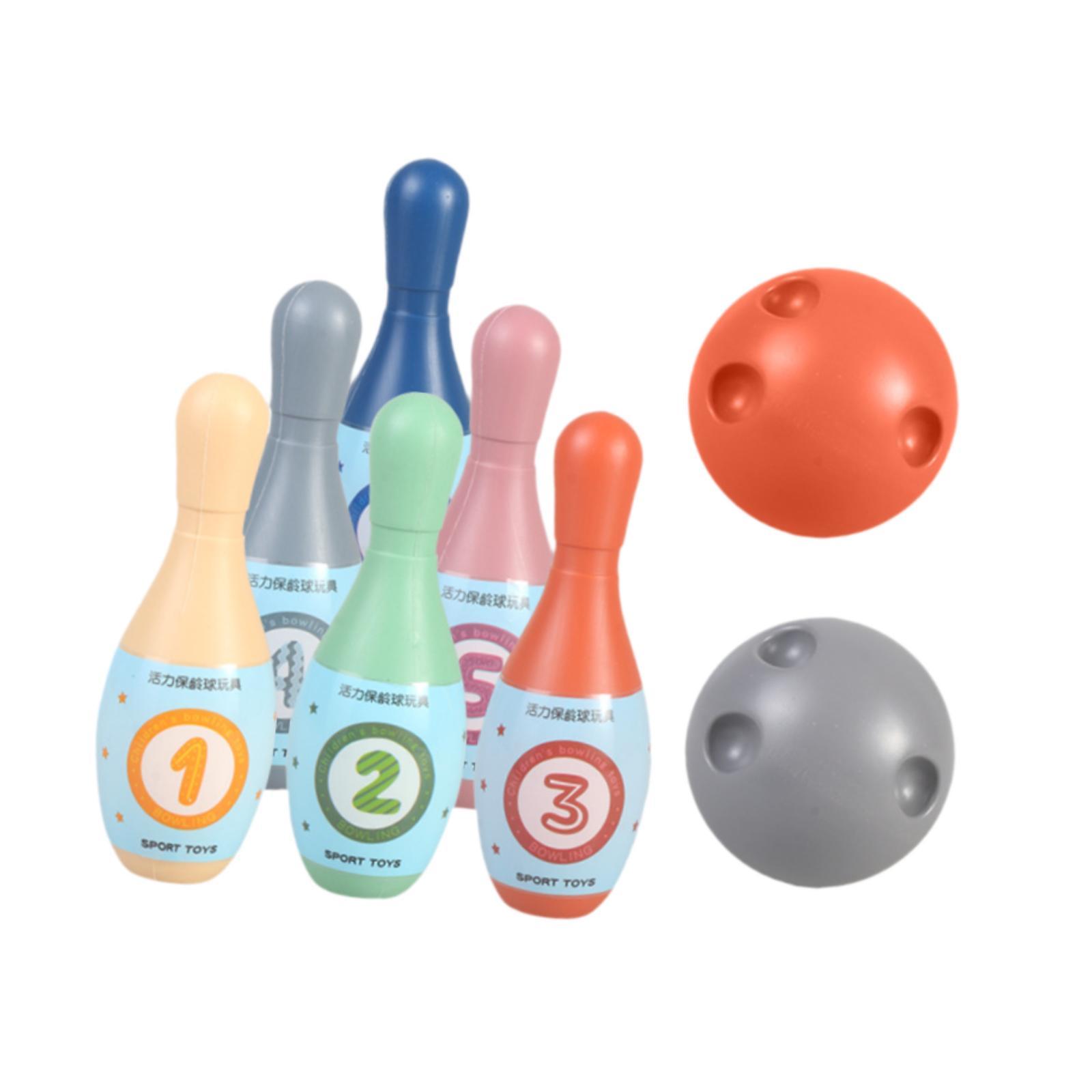 Kinder-Bowling-Set, Outdoor-Bo – Kids Yard Toys Bewertung und Preis