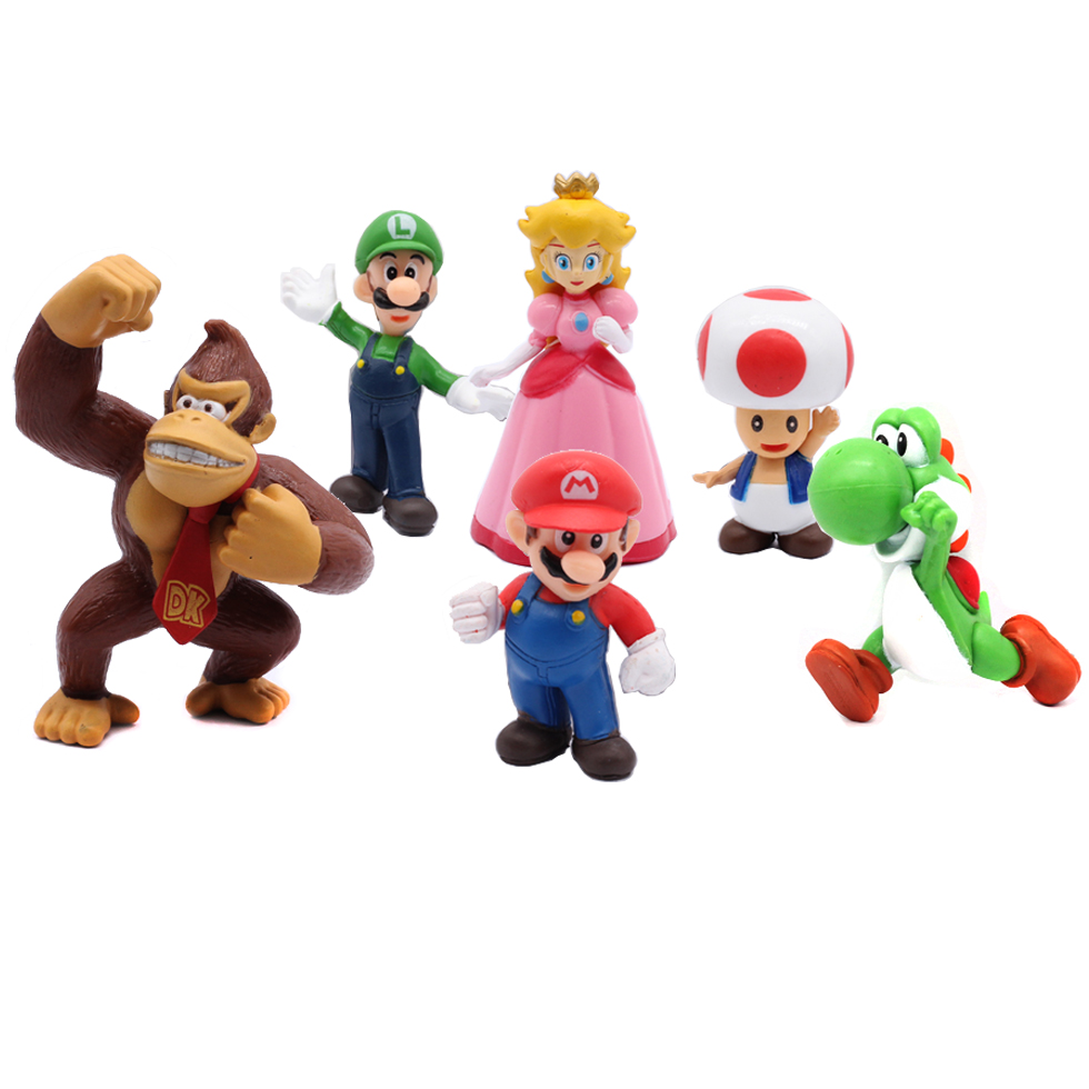 #   6-teiliges Set Super M Bro – Kids Toys Doll Bewertung und Preis